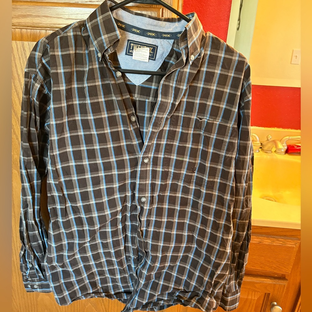 Wrangler Twenty X Men’s Button Up